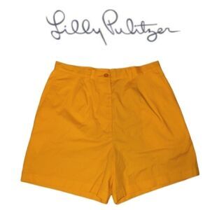 Vintage Lilly Pulitzer Orange Shorts 6